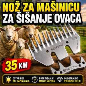 Rezervni nož s češljom za mašinicu